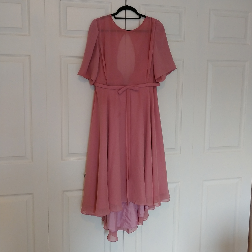 Beautiful Dusty Rose Bridesmaid Dress